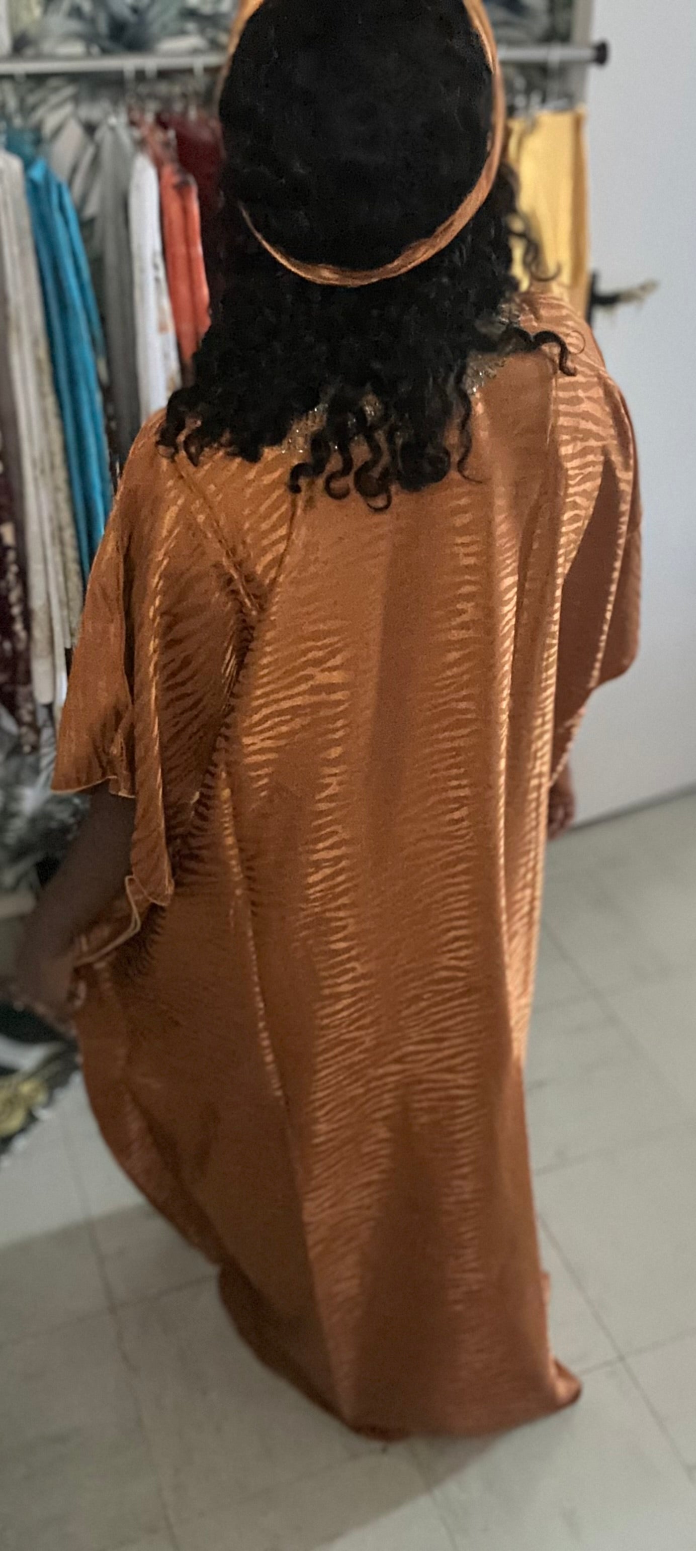 Boubou avec châles