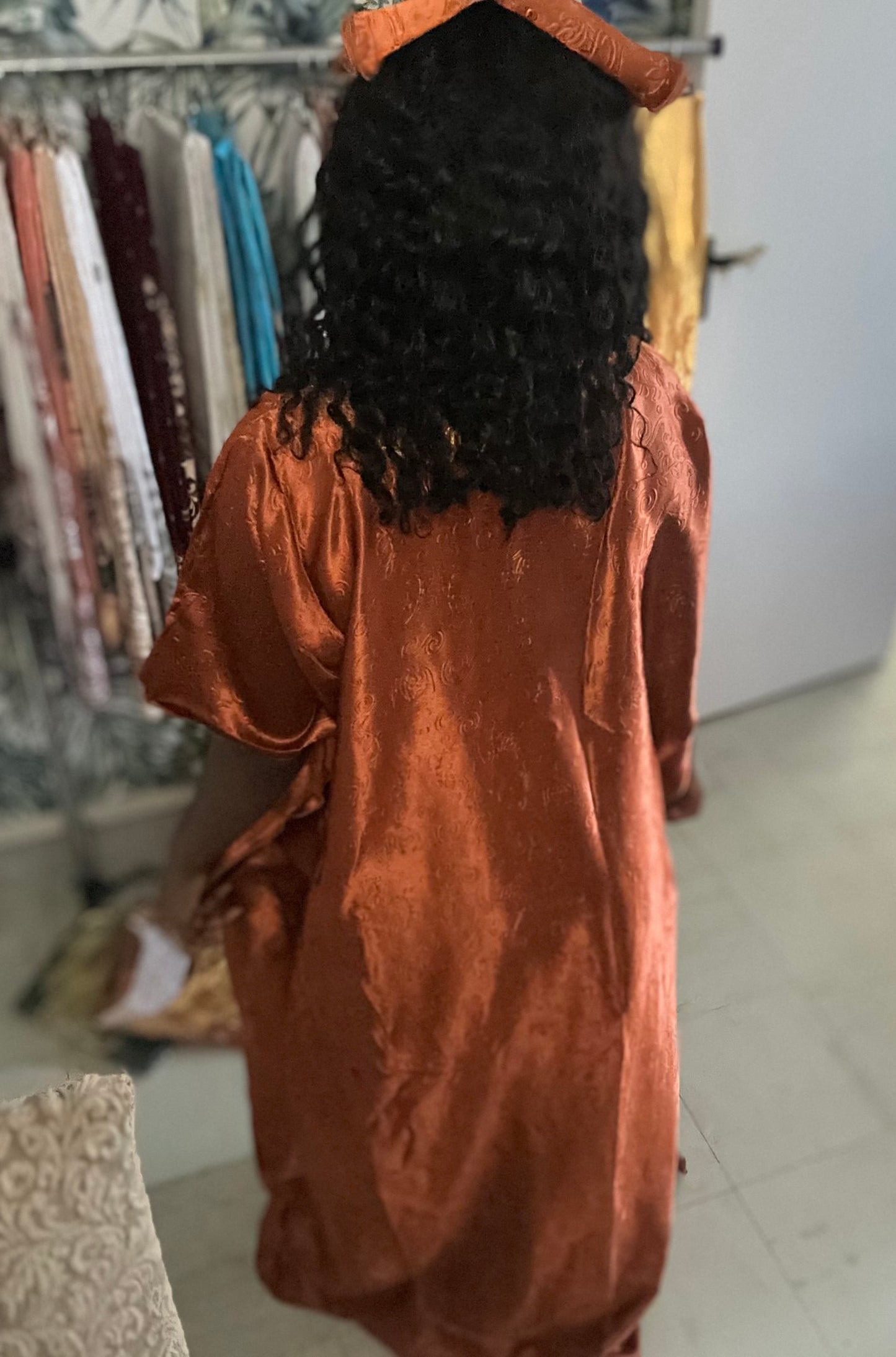 Boubou avec châle