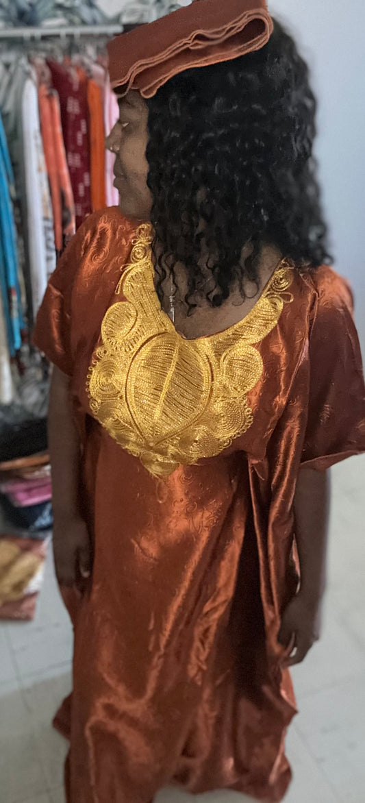 Boubou avec châle